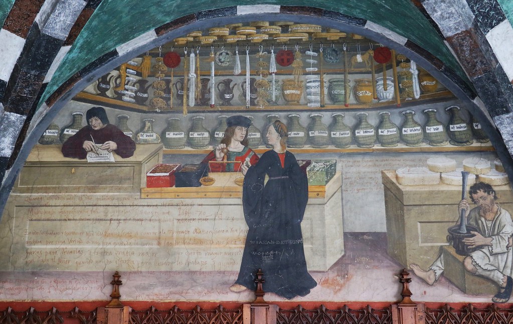 Issogne, Castello, Bottega degli Speziali