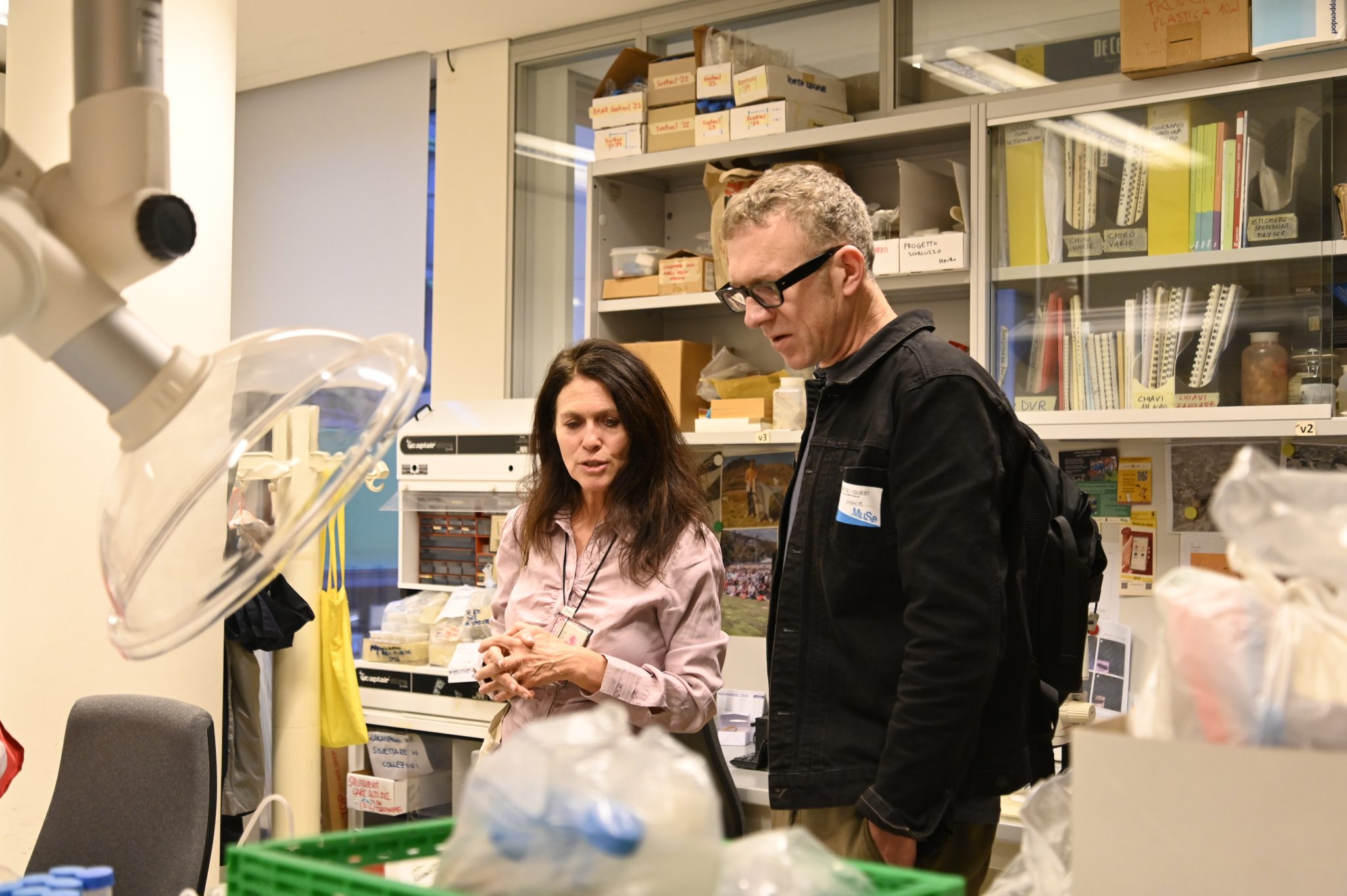 David Rickard (artista) con Valeria Lencioni - STARTS AQUA MOTION