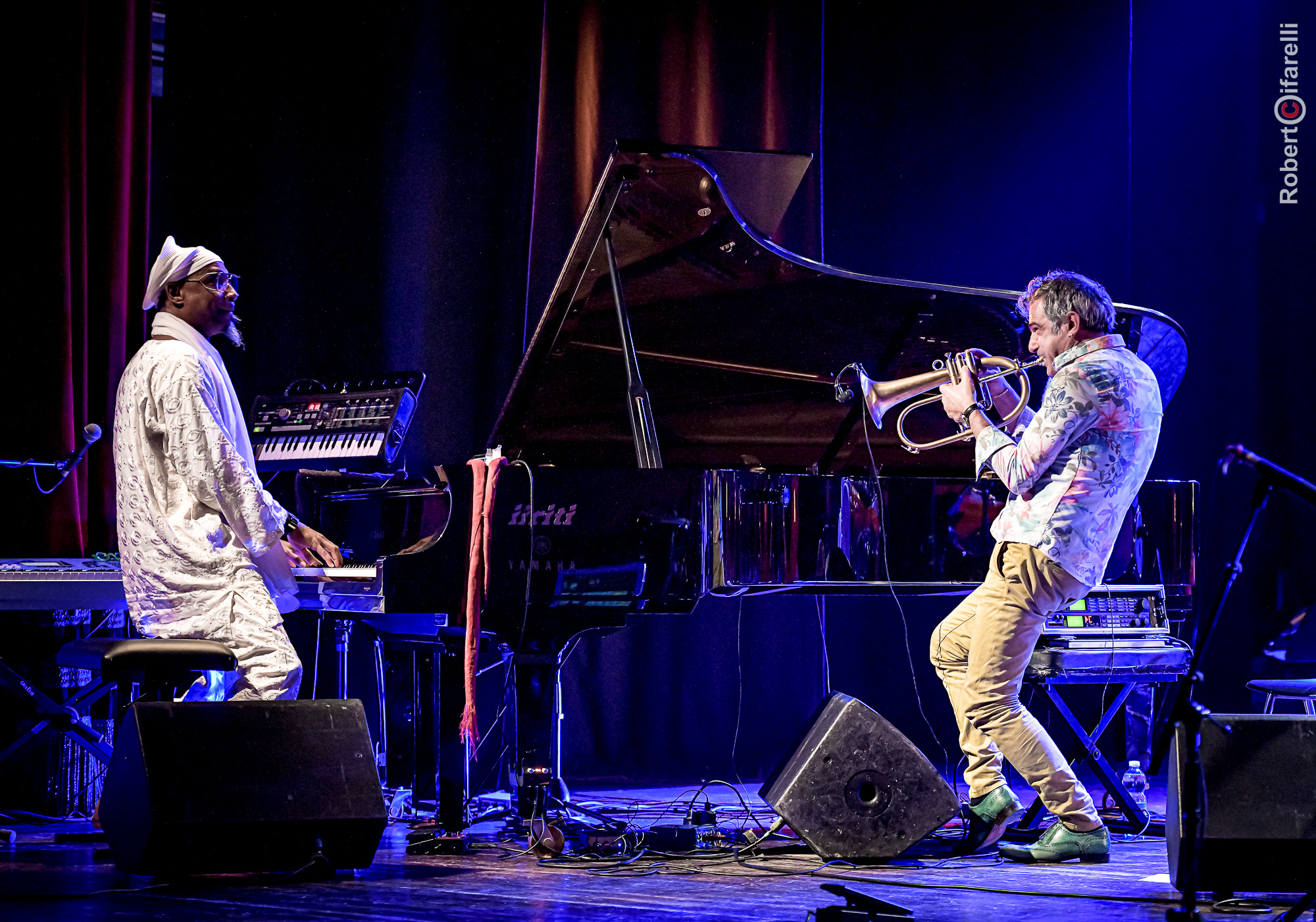 Paolo Fresu & Omar Sosa @Roberto Cifarelli