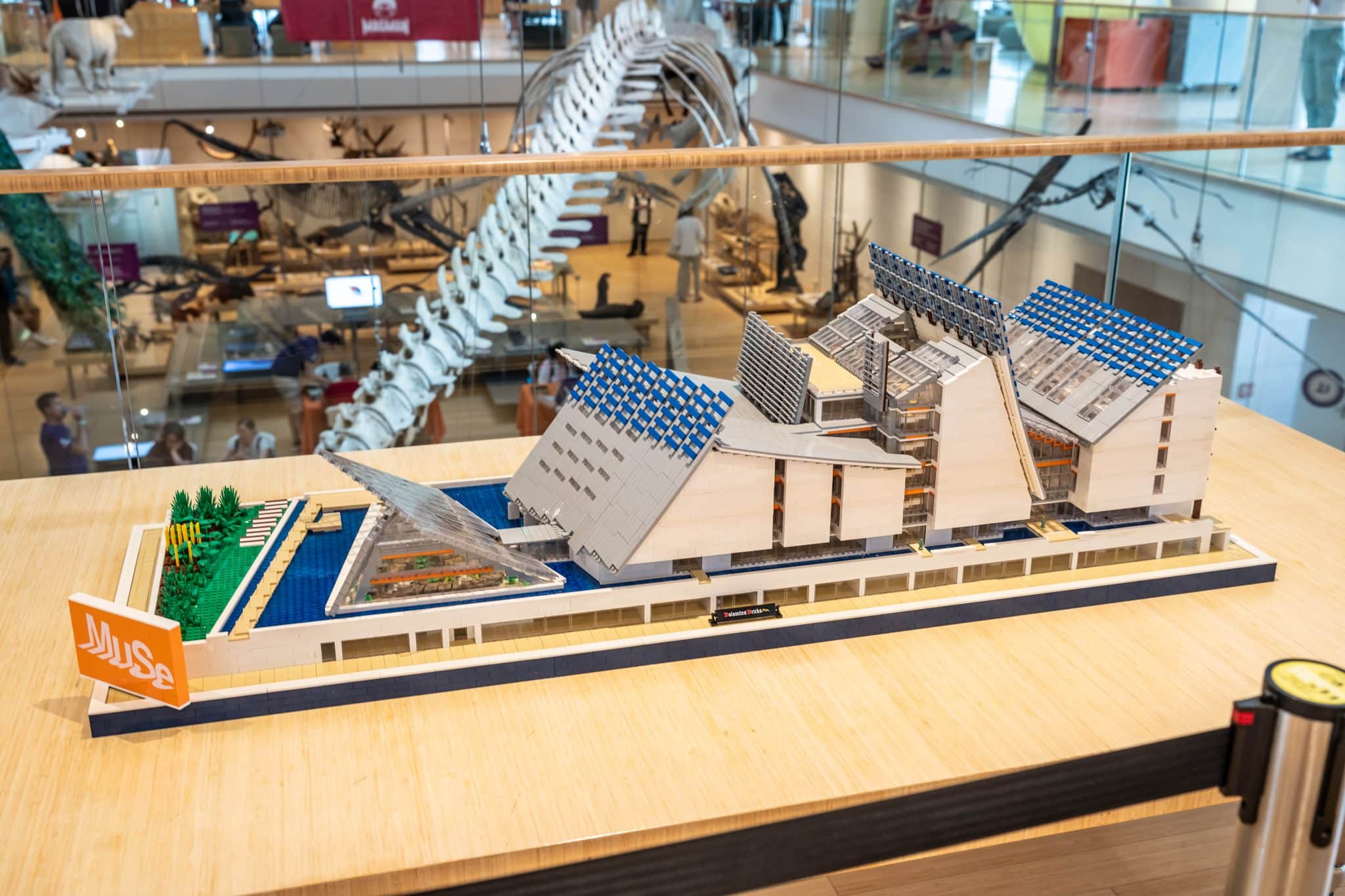 Il MUSE in versione LEGO