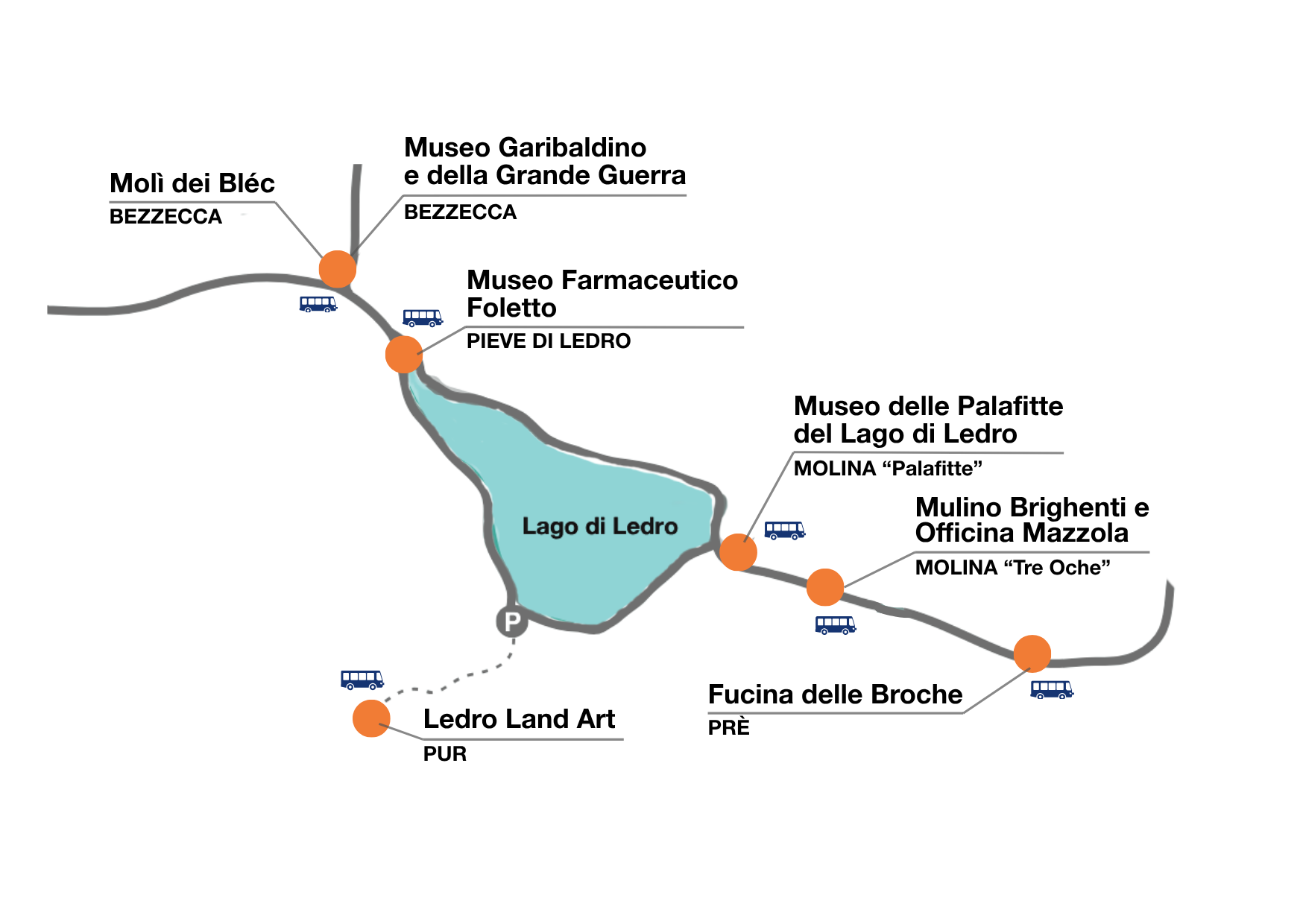 mappa ledro express