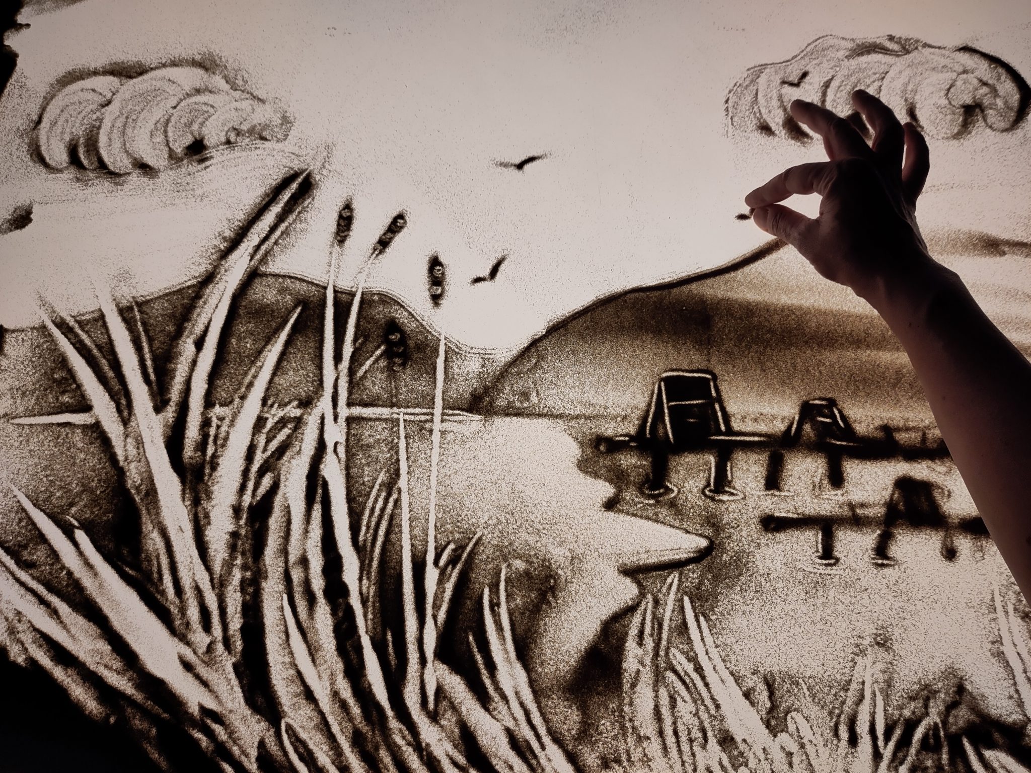Sand art